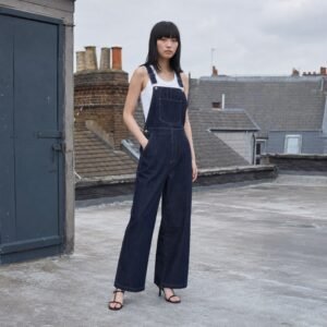 Broadwick Wide Leg Dungarees — Dungarees by YOON SYM. worn by a model.
