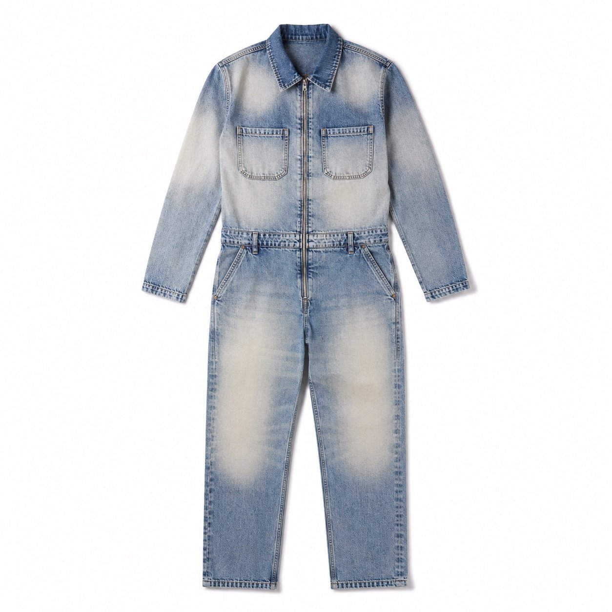 Marshall Denim Boilersuit — Dungarees by YOON SYM. product photograph on a white background.