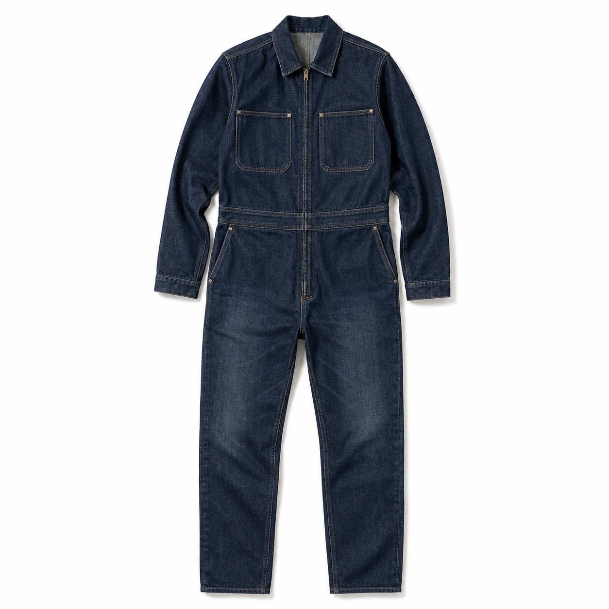 Lexington Denim Boilersuit — Dungarees by YOON SYM. product photograph on a white background.