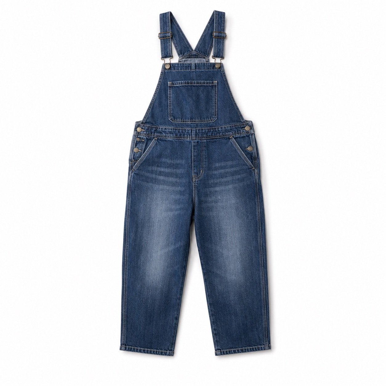Warwick Cropped Dungarees — Dungarees by YOON SYM. product photograph on a white background.