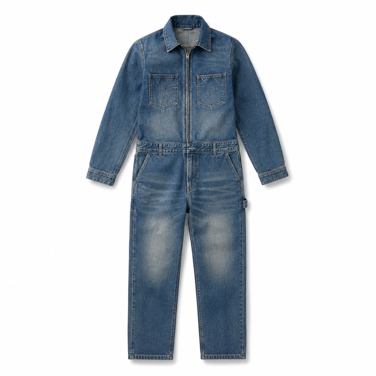 Foubert Denim Boilersuit — Dungarees by YOON SYM. product photograph on a white background.