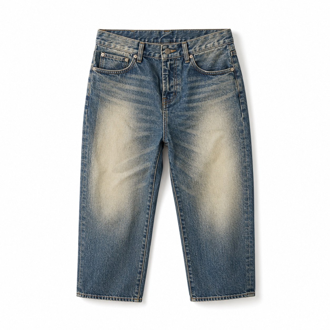 Broadwick Cropped Straight Jean — Jeans by YOON SYM. product photograph on a white background.
