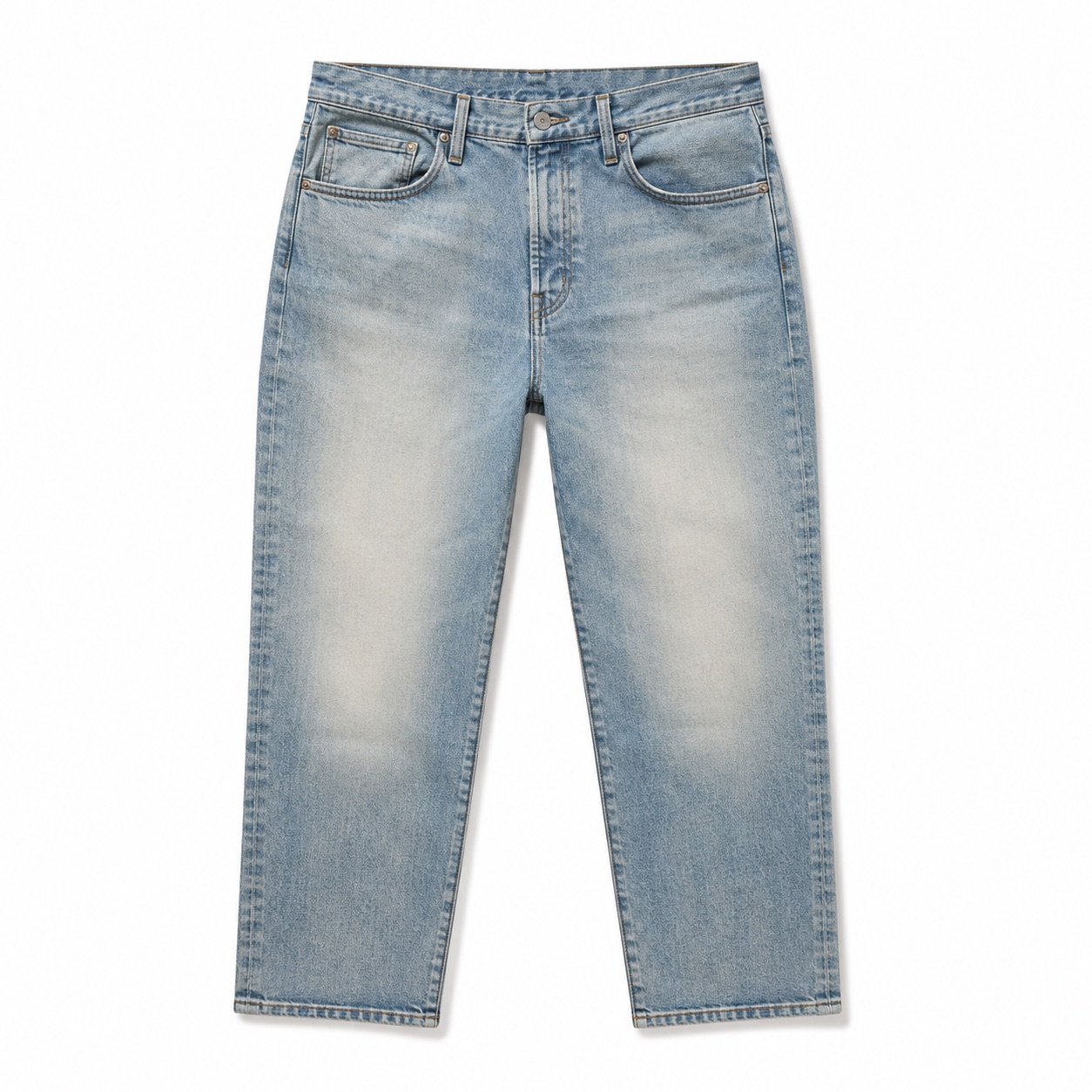 Carnaby Cropped Straight Jean — Jeans by YOON SYM. product photograph on a white background.