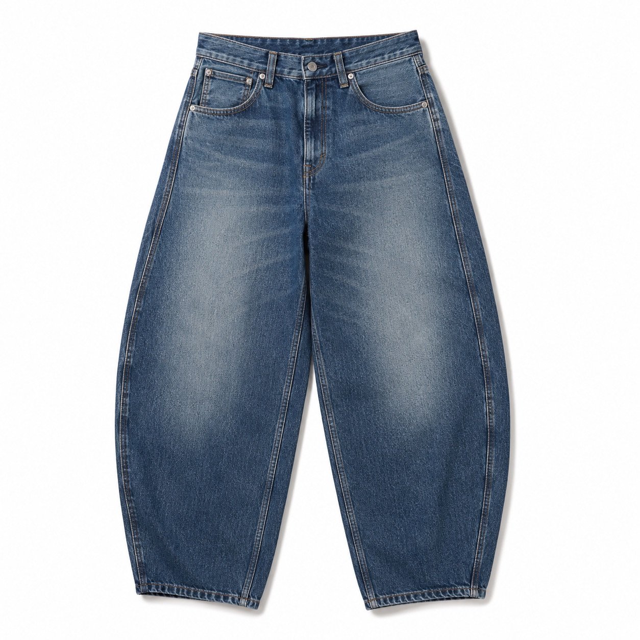 Soho Barrel Leg Jean — Jeans by YOON SYM. product photograph on a white background.