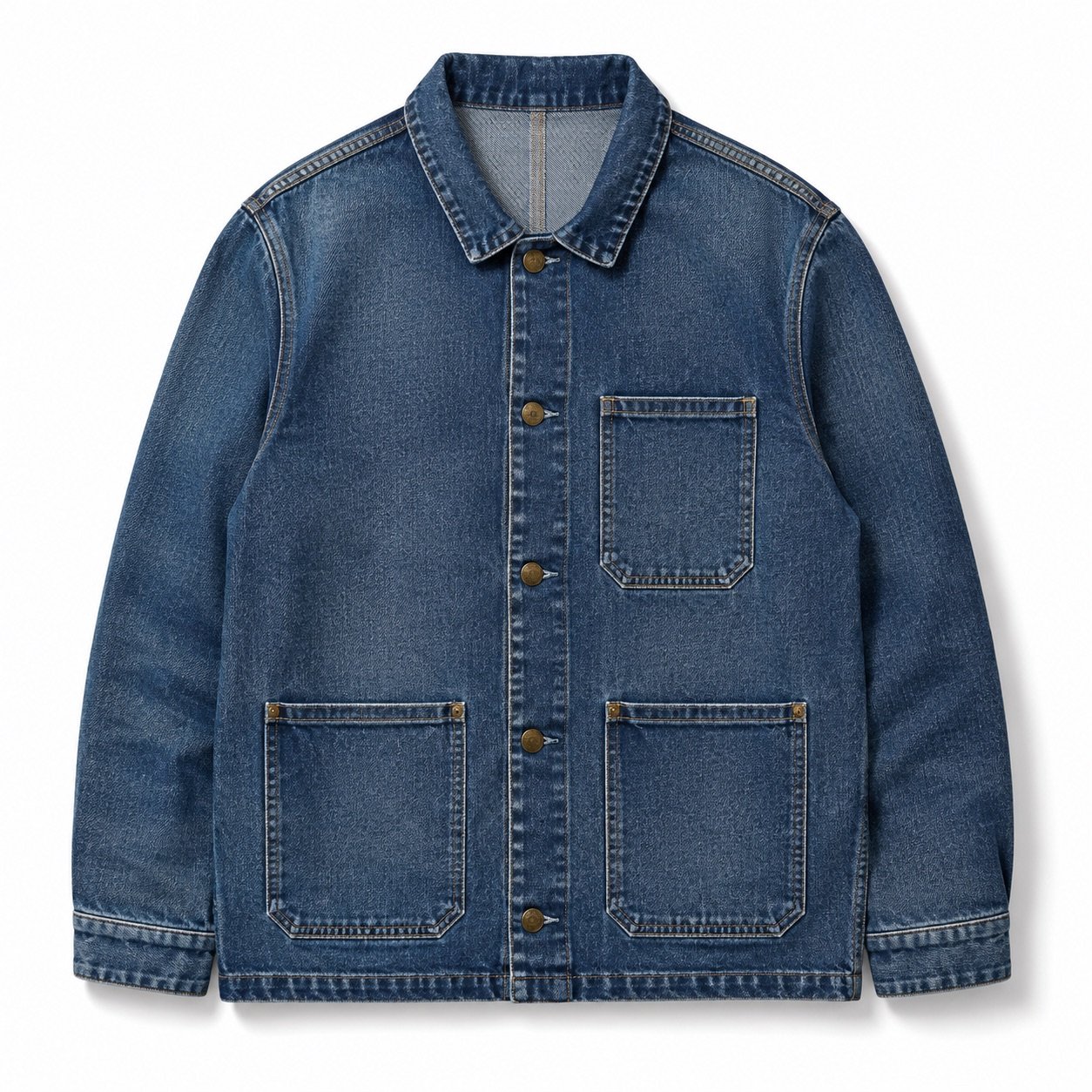 Warwick Denim Chore Jacket — Denim Jackets by YOON SYM. product photograph on a white background.