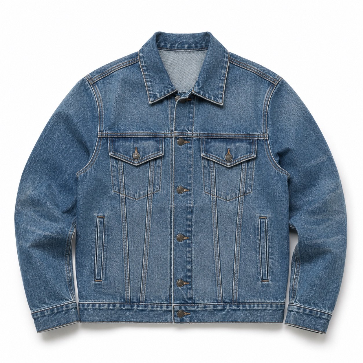 Bridle Classic Trucker Jacket — Denim Jackets by YOON SYM. product photograph on a white background.