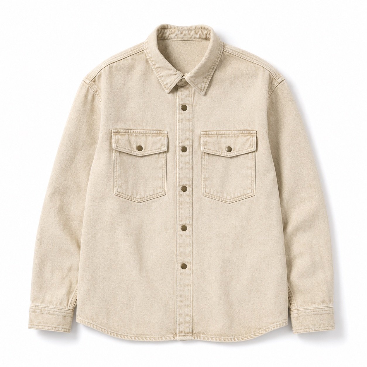 Lexington Denim Shirt Jacket — Denim Jackets by YOON SYM. product photograph on a white background.