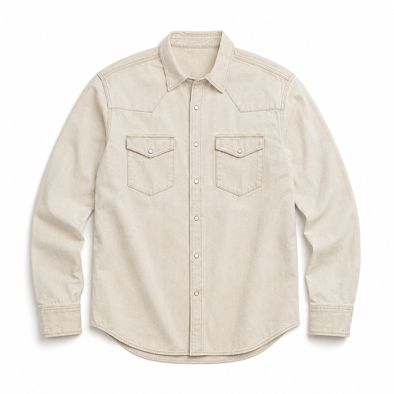 Noel Chambray Shirt — Denim Shirts by YOON SYM. product photograph on a white background.