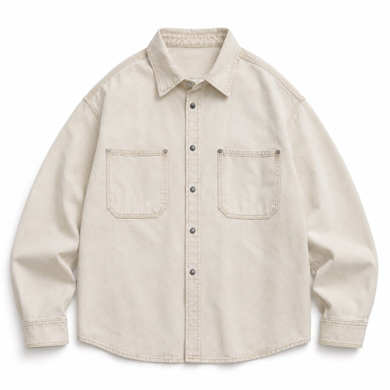 Argyll Oversized Denim Shirt — Denim Shirts by YOON SYM. product photograph on a white background.